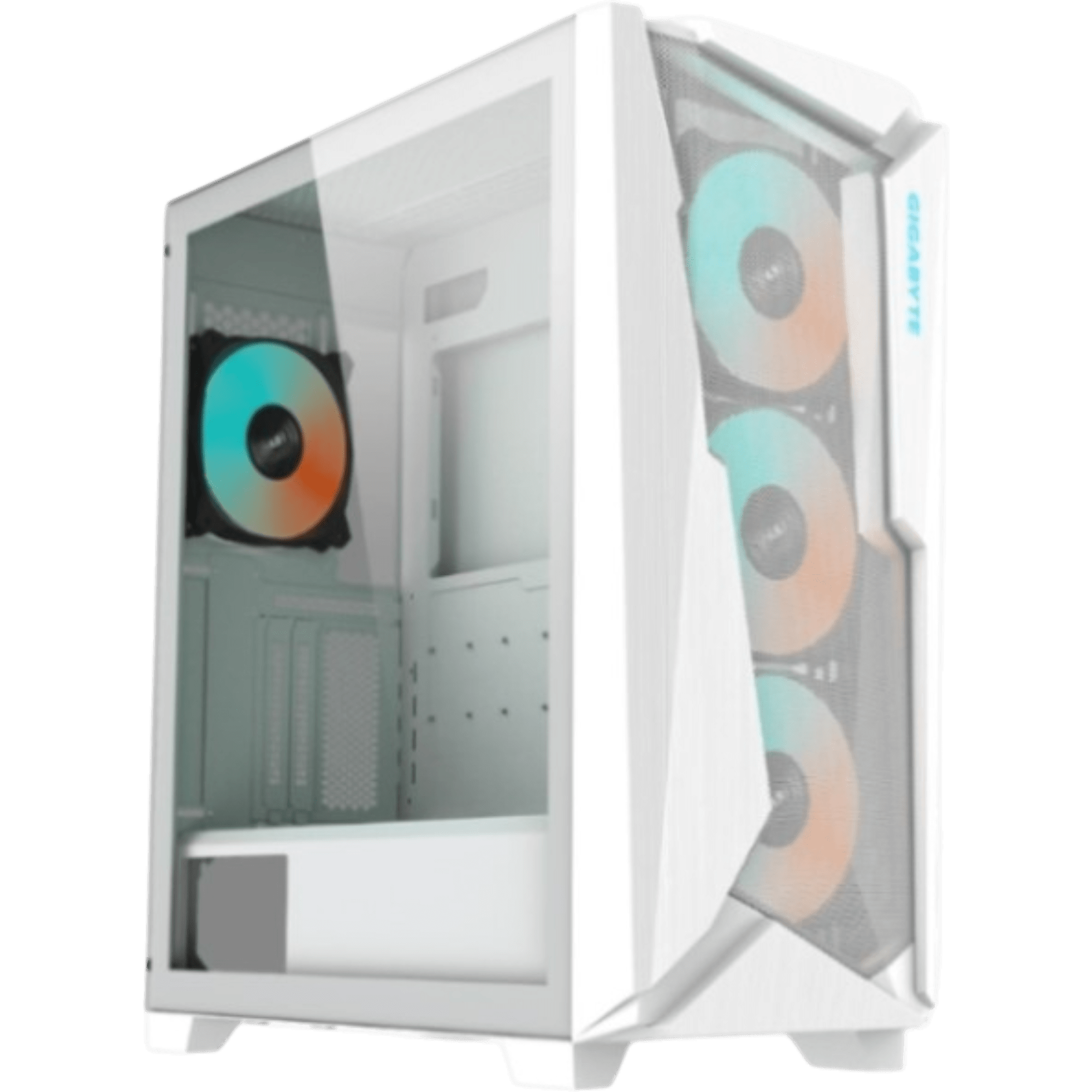 CASE GIGABYTE C301 WHITE MID TOWER RGB FUSION ACCESORIOS en Guayaquil Ecuador - NEW STORE