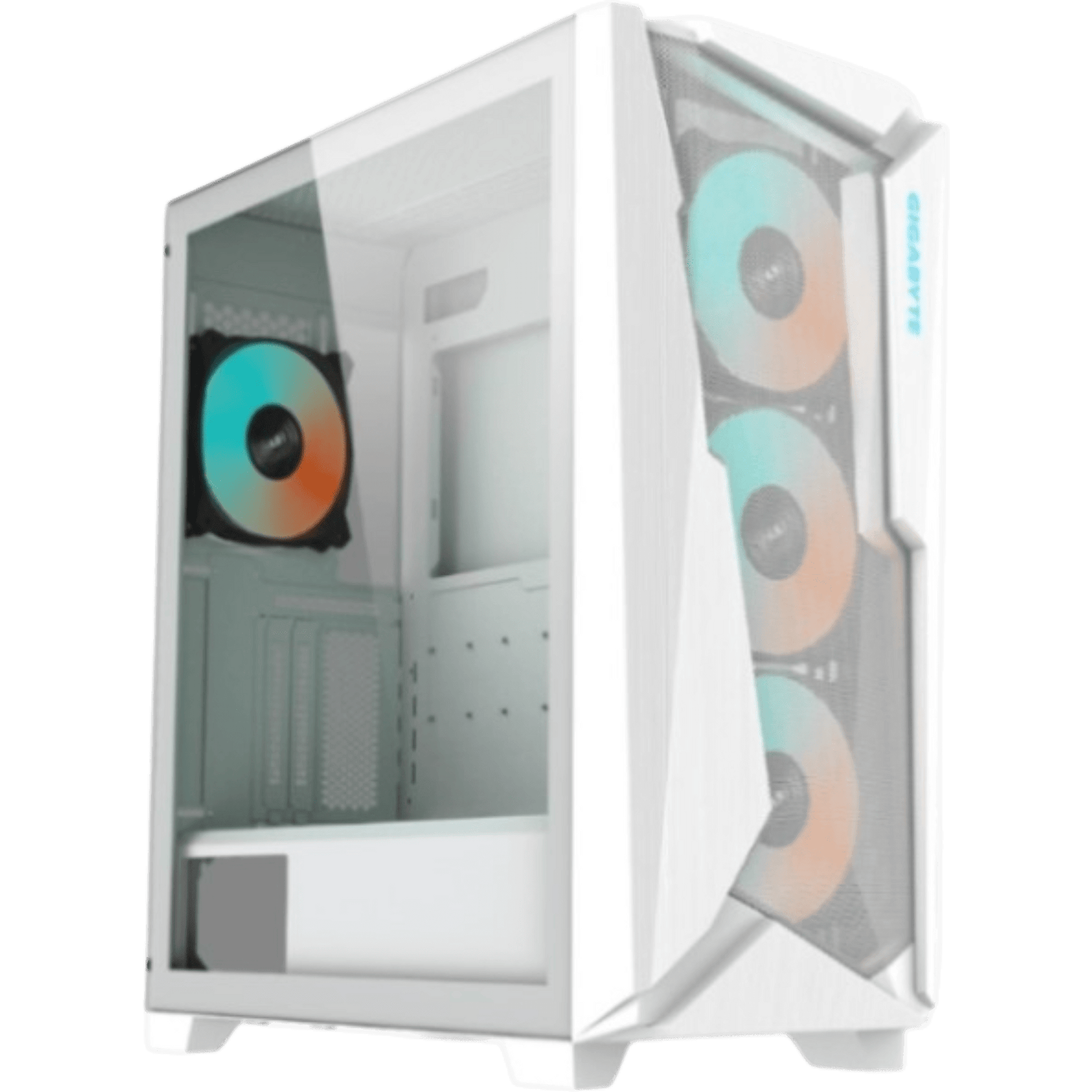 CASE GIGABYTE C301 WHITE MID TOWER RGB FUSION ACCESORIOS en Guayaquil Ecuador - NEW STORE