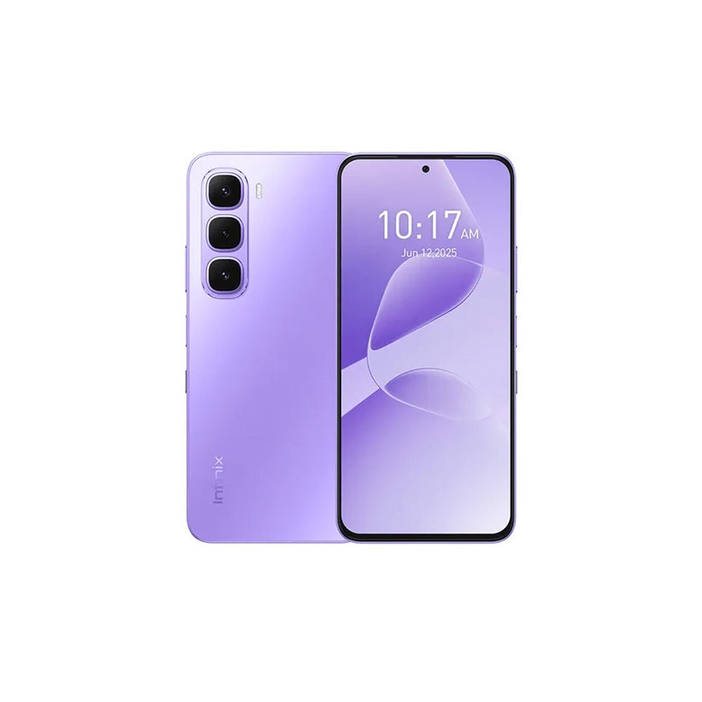 Celular Infinix HOT 60i 4GB RAM 256GB | 6.67" · 50MP · 5160mAh · Android 15 · Soul Eye Purple · Guayaquil Celulares en Guayaquil Ecuador - New Store Gye