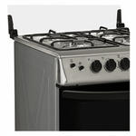 Cocina a Gas 24" — 4 Quemadores + Grill | Ecoline BIANCA Silver Cocinas en Guayaquil Ecuador - NEW STORE