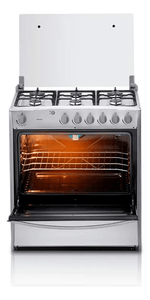 Cocina a Gas Indurama Marsella 6 Hornillas | Color Plateado | De pie Cocinas a Gas en Guayaquil Ecuador - New Store Gye