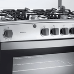 Cocina a Gas Indurama Marsella 6 Hornillas | Color Plateado | De pie Cocinas a Gas en Guayaquil Ecuador - New Store Gye
