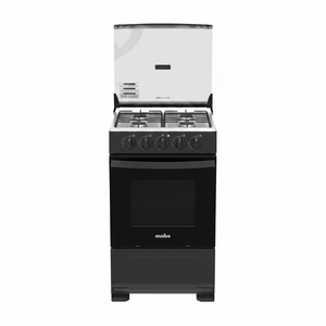 Cocina a Gas Mabe 20" | 4 Quemadores | Acero Inoxidable | Mod. EM5100ANO