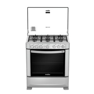 Cocina a Gas Mabe Ultimate Cooking | 6 Quemadores Sellados | Horno 109L | Acero Inoxidable | EM7610SG0
