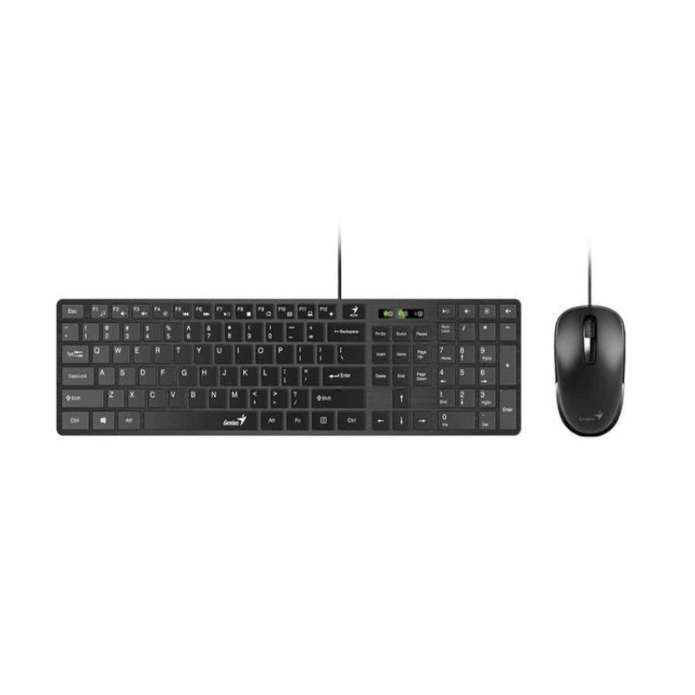 COMBO TECLADO Y MOUSE GENIUS SLIMSTAR C126 USB NEGRO / SMART KEY / MOUSE DX-125 ACCESORIOS en Guayaquil Ecuador - NEW STORE