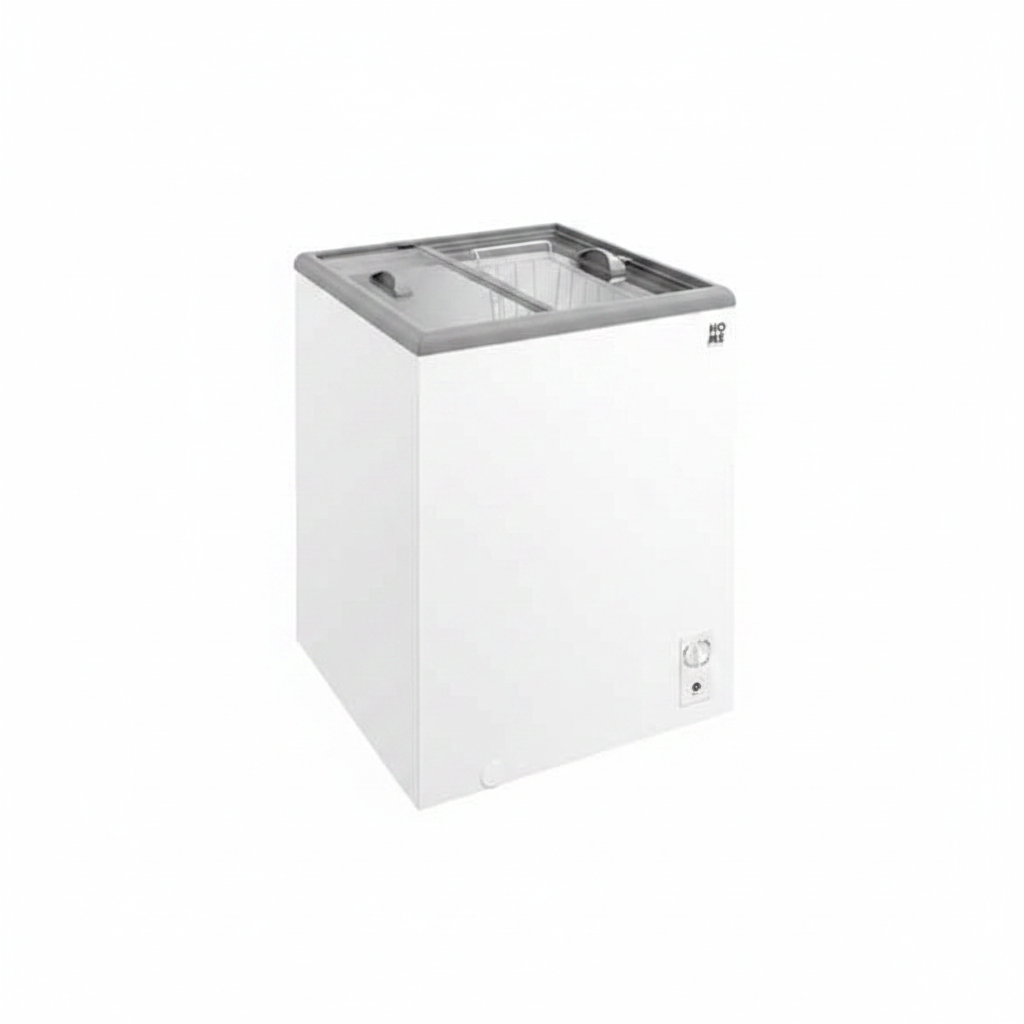 FrostTech Pro 102 – Congelador Exhibidor Dual con Tapa de Vidrio