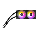 COOLER QUASAD QL SERIES QL-420 RGB 2X120MM LED SINGLE PACK - BLACK ACCESORIOS en Guayaquil Ecuador - NEW STORE