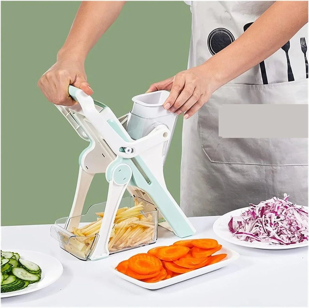 CORTADOR DE VEGETALES A SAFER WAY TO SLICE HOGAR Y NOVEDADES en Guayaquil Ecuador - NEW STORE