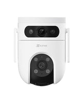 CAMARA EZVIZ H9C 2K Y 2K EXTERIOR DOBLE LENTE V. NOC. COLOR AUDIO BI HASTA 512GB D. ACTIVA