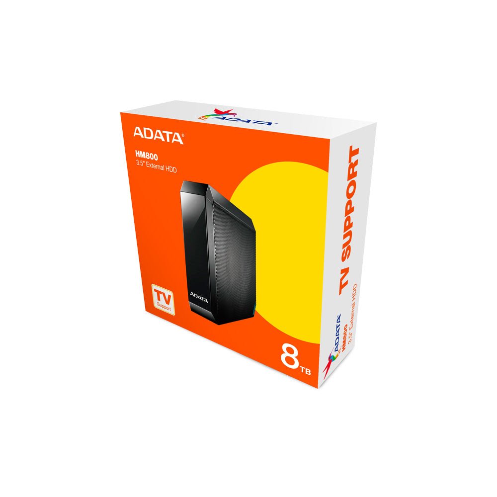 DISCO/ADATA HDD EXTERNO HM800 8TB BLACK USB 3.2 GEN1 TECNOLOGÍA en Guayaquil Ecuador - NEW STORE