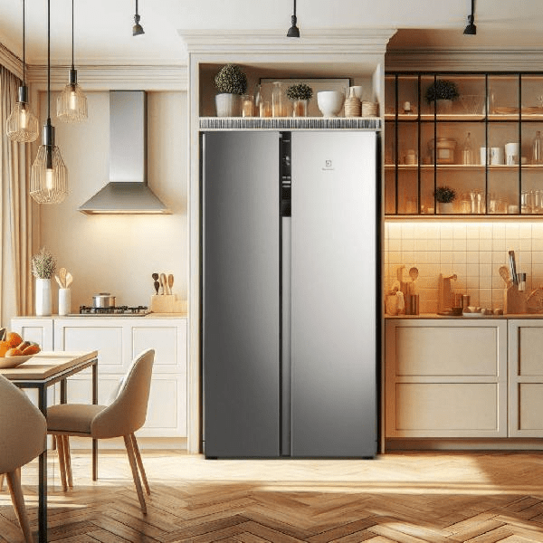 Electrolux Refrigerador No Frost Side by Side 521L | Inverter · Blue Touch · AUTO SENSE Refrigeradoras en Guayaquil Ecuador - New Store Gye