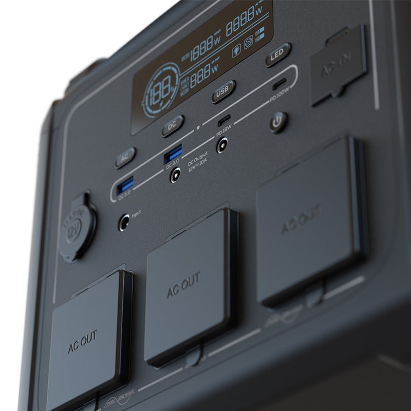 ESTACION DE ENERGIA PORTATIL FORZA TITAN SERIES FPP-T1200W ACCESORIOS en Guayaquil Ecuador - NEW STORE