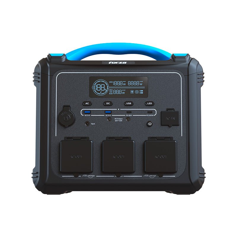ESTACION DE ENERGIA PORTATIL FORZA TITAN SERIES FPP-T1200W ACCESORIOS en Guayaquil Ecuador - NEW STORE