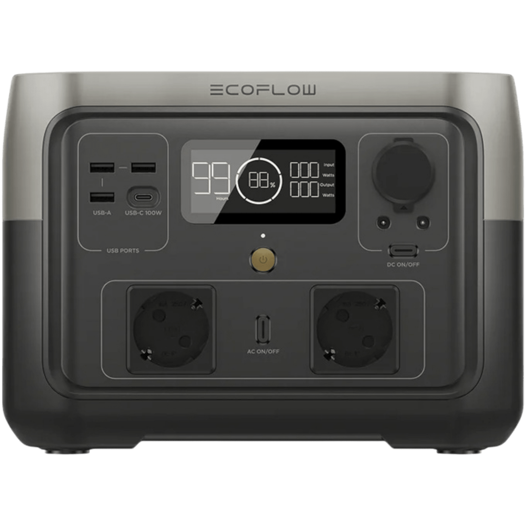 ESTACION ECOFLOW RIVER 2 MAX / 512Wh / 4 TOMAS / USB-A / USB-C / BAT. LITIO TECNOLOGÍA en Guayaquil Ecuador - NEW STORE