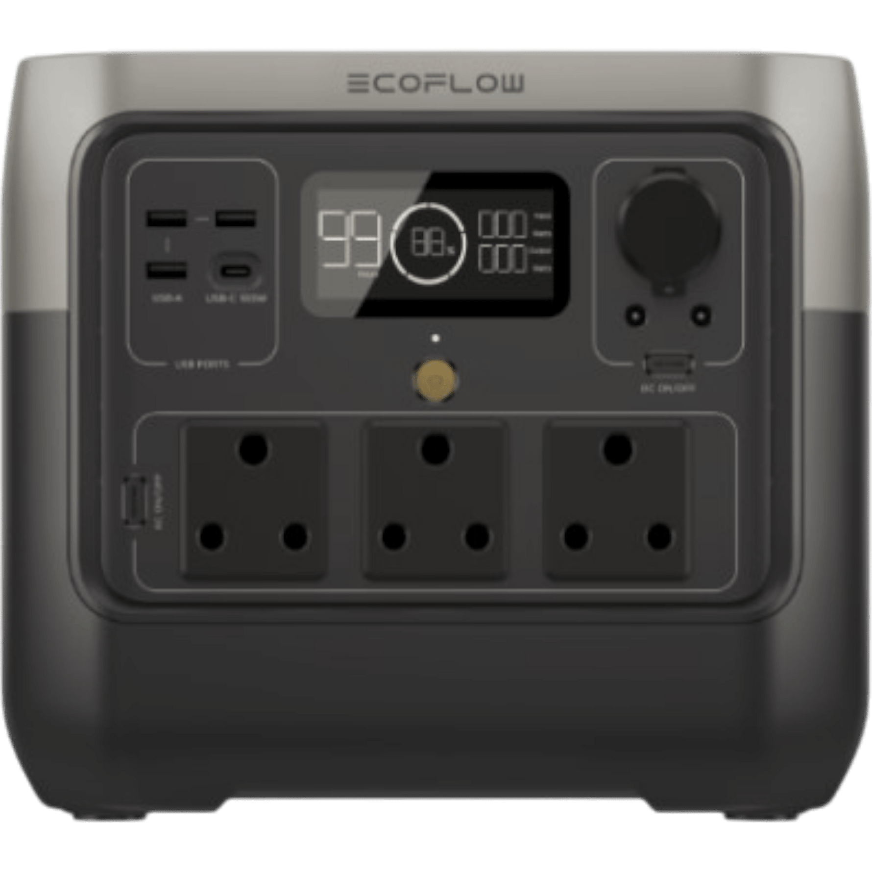 ESTACION ECOFLOW RIVER 2 PRO / 768WH / 4 TOMAS / USB-A / USB-C / BAT. LITIO Electrónica en Guayaquil Ecuador - NEW STORE