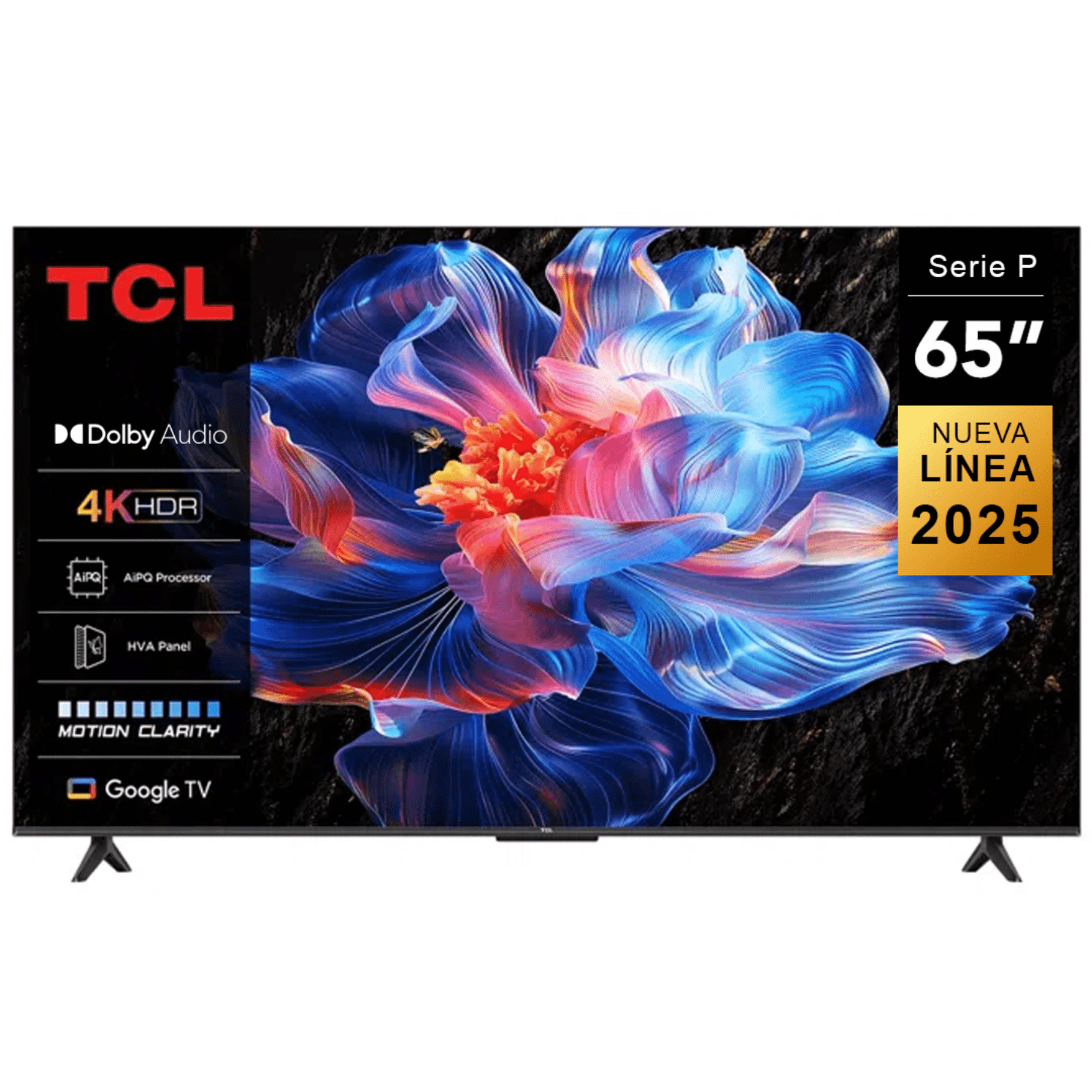 TCL Smart TV 65" | 4K UHD · AiPQ Processor · Google TV · Dolby Vision