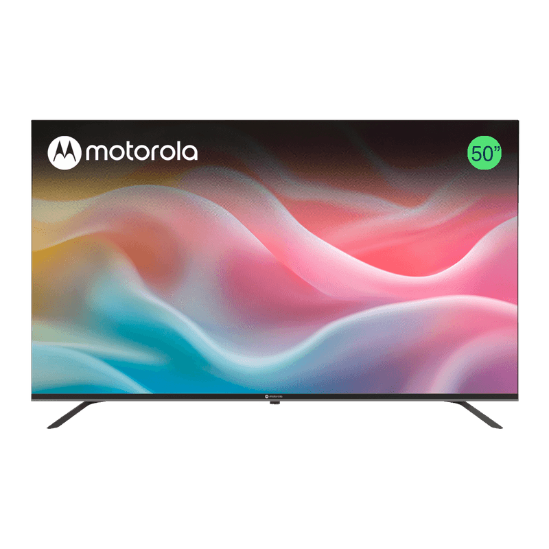 Motorola Smart TV 50" | Google TV · 4K UHD · Dolby Audio · Quad-Core