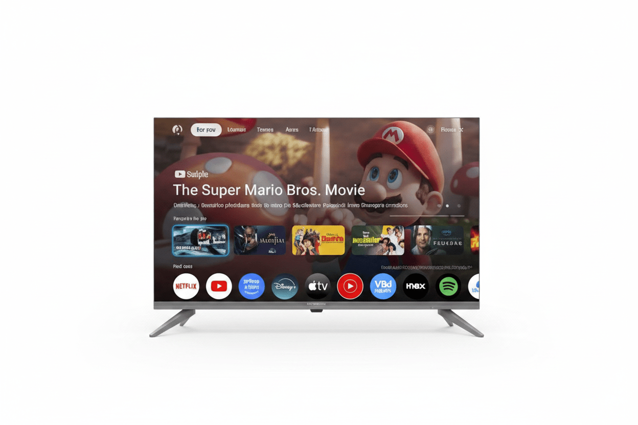 Indurama Smart TV 32" HD Google TV | Frameless · Dolby Audio · WiFi Dual Band Televisores en Guayaquil Ecuador - NEW STORE