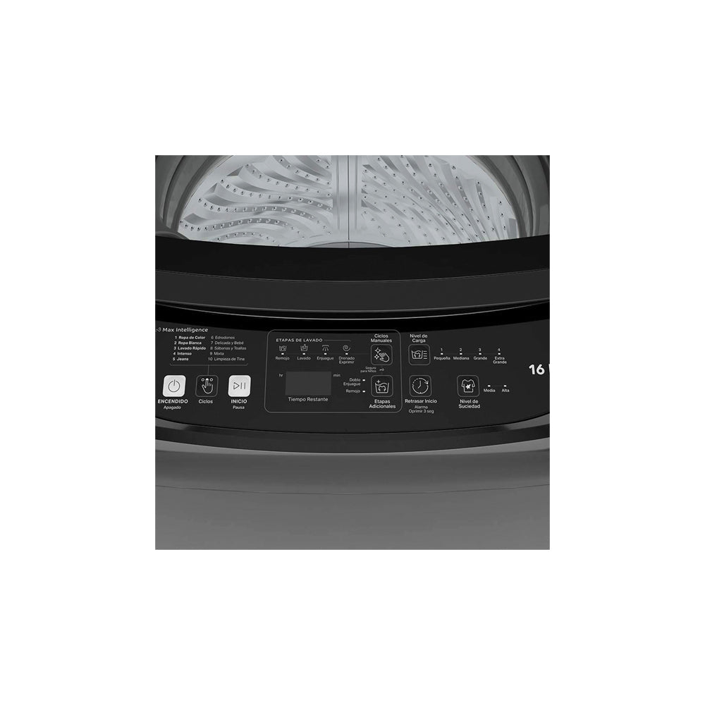 Lavadora Acros WA16HNAHLA 16KG Negra – Impeller Max Intelligence, lava inteligente y ahorra energía ❤️ ELECTRODOMESTICOS en Guayaquil Ecuador - NEW STORE