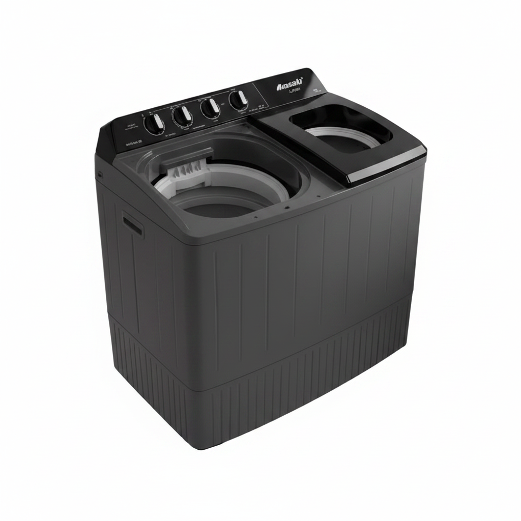 Lavadora Semiautomatica Masaki 15Kg | Doble Tina | Centrifugado Potente | MSK-15.WM