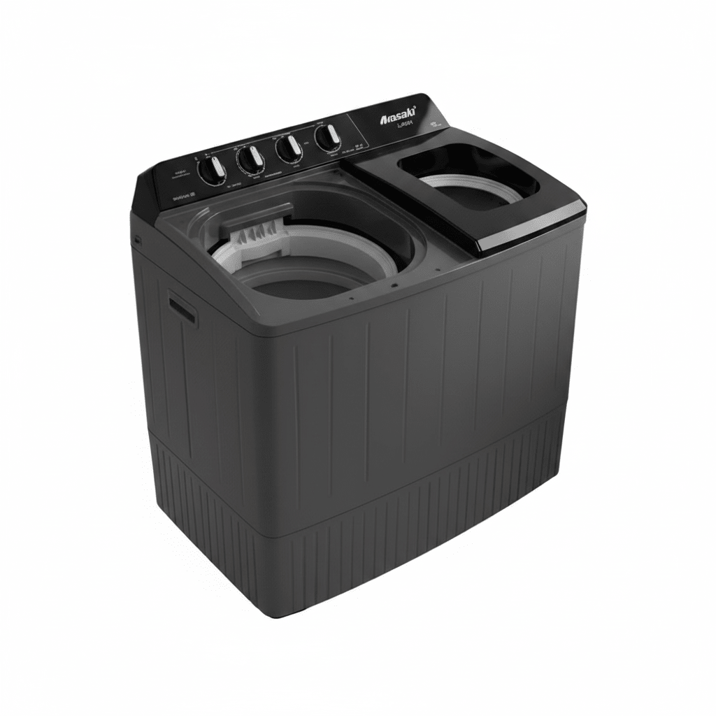 Lavadora Semiautomatica Masaki 15Kg | Doble Tina | Centrifugado Potente | MSK-15.WM Lavadoras en Guayaquil Ecuador - New Store Gye
