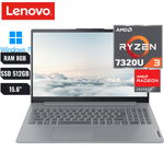 Lenovo IdeaPad Slim 3 | Ryzen 3 7320U · 8GB RAM · SSD 512GB · 15.6" FHD Laptop en Guayaquil Ecuador - New Store Gye