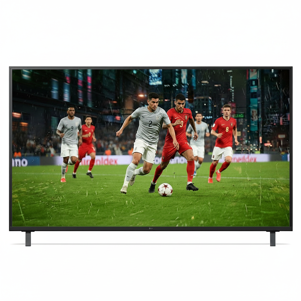 LG Smart TV 55" | UHD 4K · α7 AI Processor Gen8 · WebOS 25