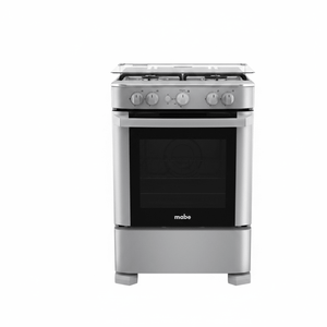 Mabe | Cocina a Gas 24" — 4 Quemadores Sellados | Acero Inoxidable | EM6030SG1