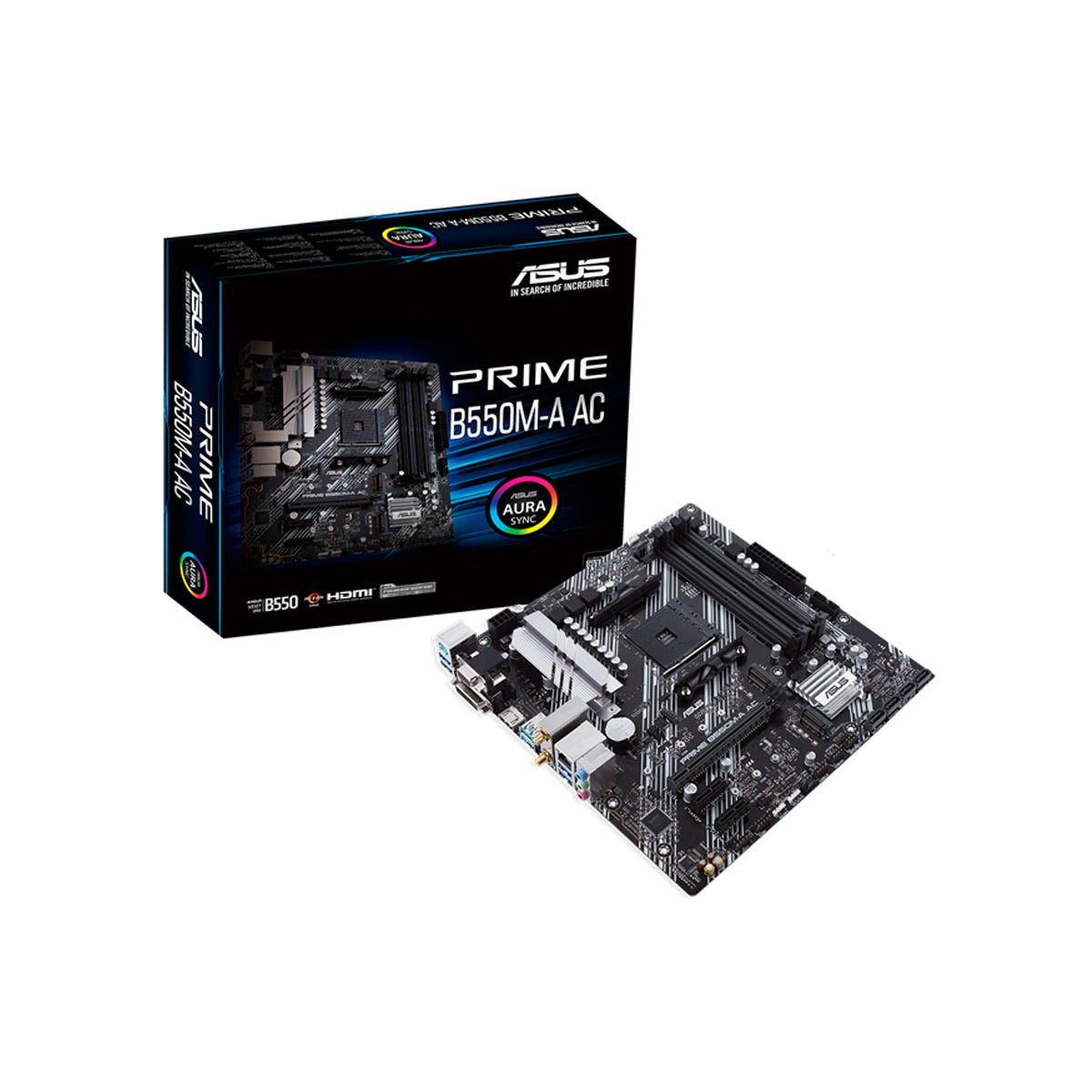 MAINBOARD PRIME B550M-A AC DUAL M.2 ACCESORIOS en Guayaquil Ecuador - NEW STORE