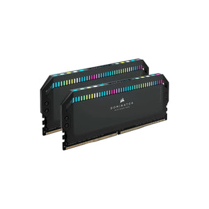 MEMORIAS RAM DIMM CORSAIR DOMINATOR PLATINUM RGB 32GB (2X16GB) DDR5 6400MHZ C32 BLACK