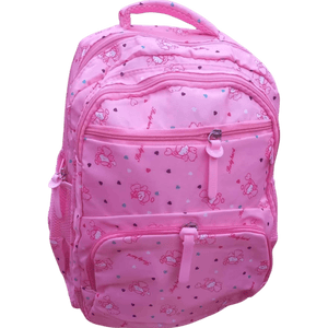 MOCHILA NIÑA ROSADA ESTAMPADO ANGELITAS