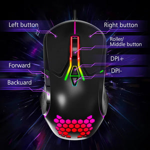 MOUSE GAMER CON CABLE ONIKUMA CW902