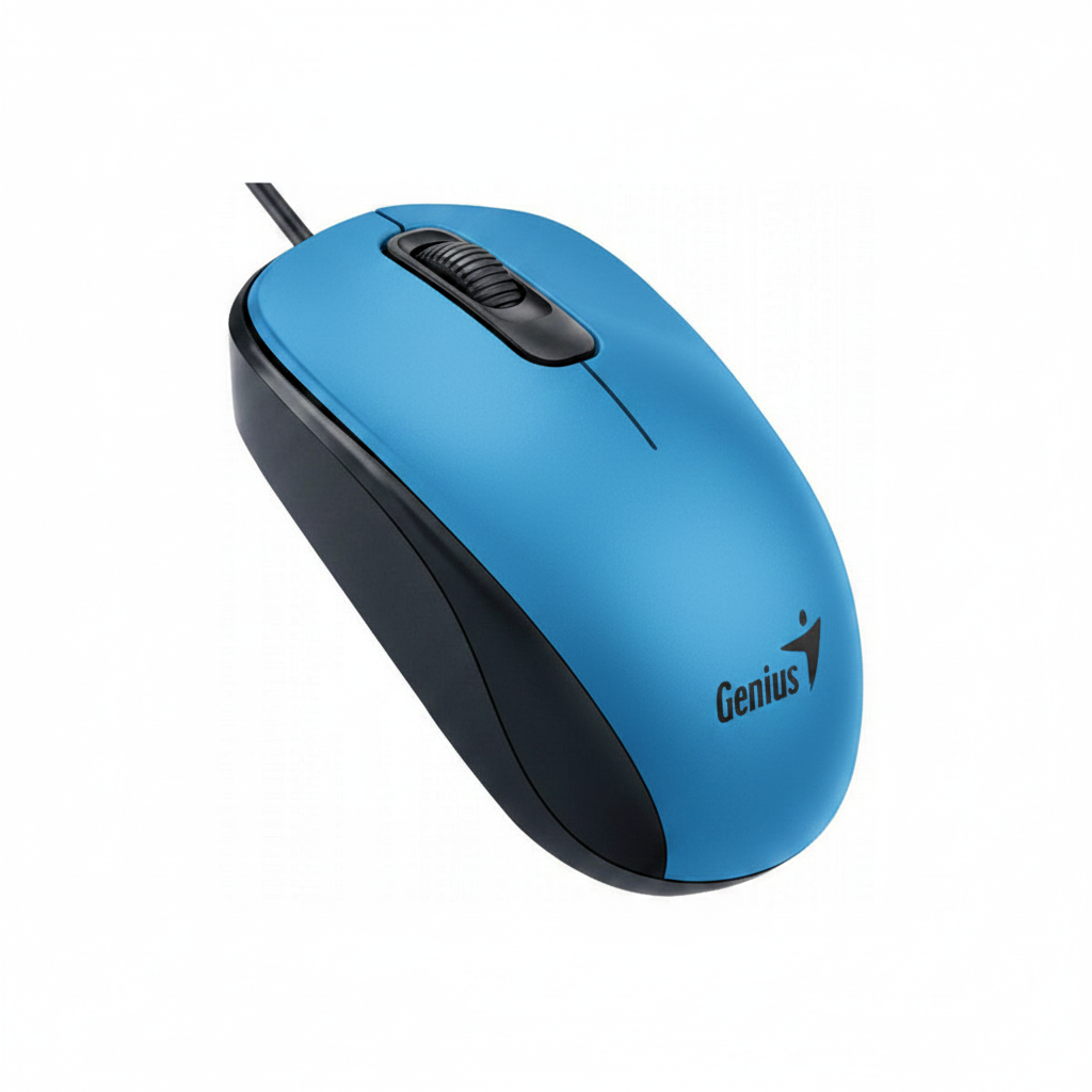 GENIUS DX-110 WHITE USB MOUSE/3 BUTTONS/1000DPI/WINDOWS AND MAC