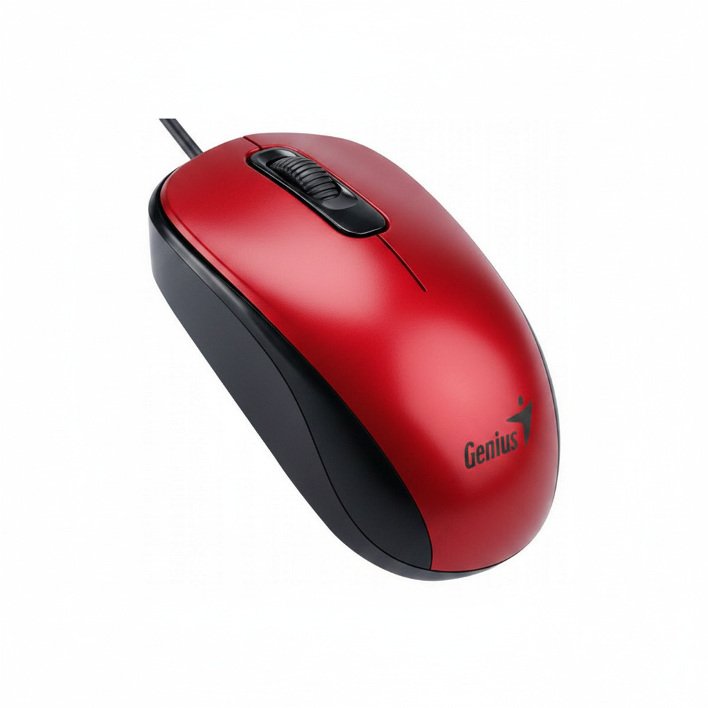 GENIUS DX-110 WHITE USB MOUSE/3 BUTTONS/1000DPI/WINDOWS AND MAC
