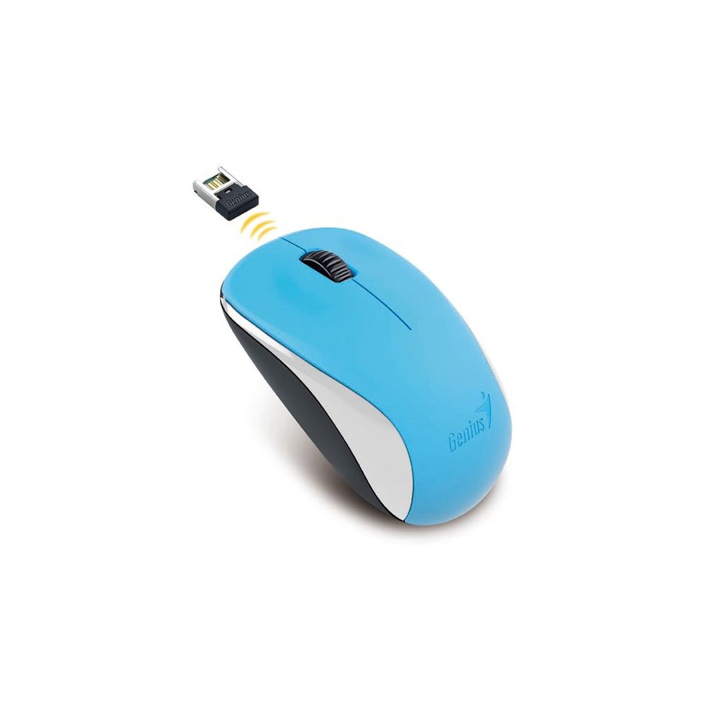 MOUSE GENIUS NX-7000 WIRELESS AZUL / BLUEEYE / RF 2.4GHZ / PILA AA / WIN Y MAC 31030027402 ACCESORIOS en Guayaquil Ecuador - NEW STORE