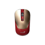 MOUSE GENIUS/NX-7125 WIRELESS GOLD Y RED /AI COPILOT /4 BOTONES /1200 DPI /RF 2.4GHZ /PILA AA /WIN ACCESORIOS en Guayaquil Ecuador - NEW STORE
