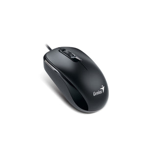 MOUSE USB GENIUS DX-110 NEGRO/3 BOTONES/1000DPI/WINDOWS Y MAC