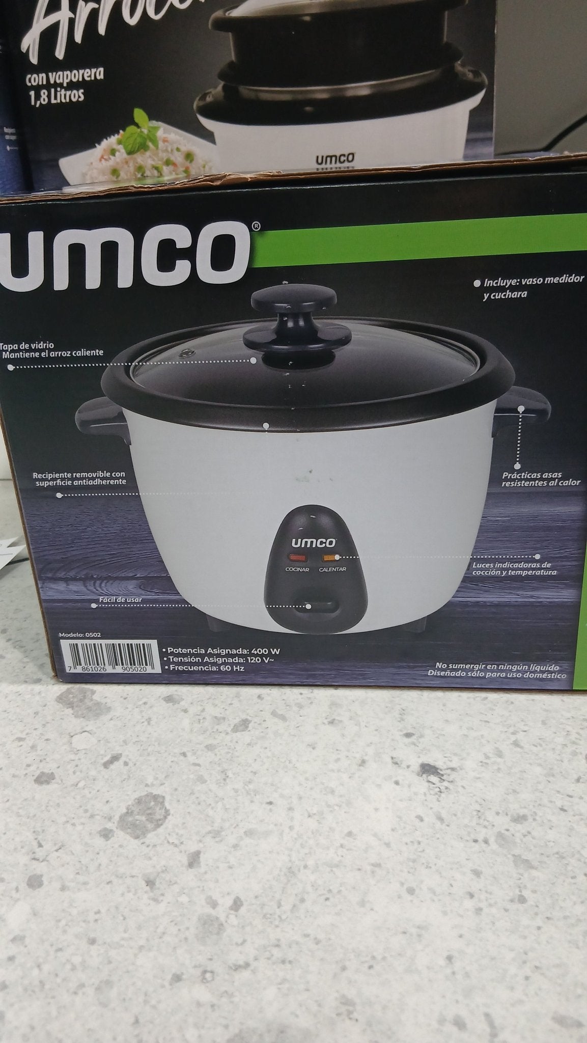 Olla Arrocera Umco 1 Litro 400W | Antiadherente · Mantiene Calor · Guayaquil Electrodomésticos en Guayaquil Ecuador - New Store Gye