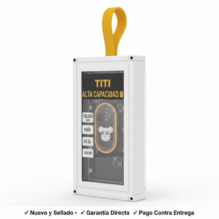 Power Bank Titi - Blanco