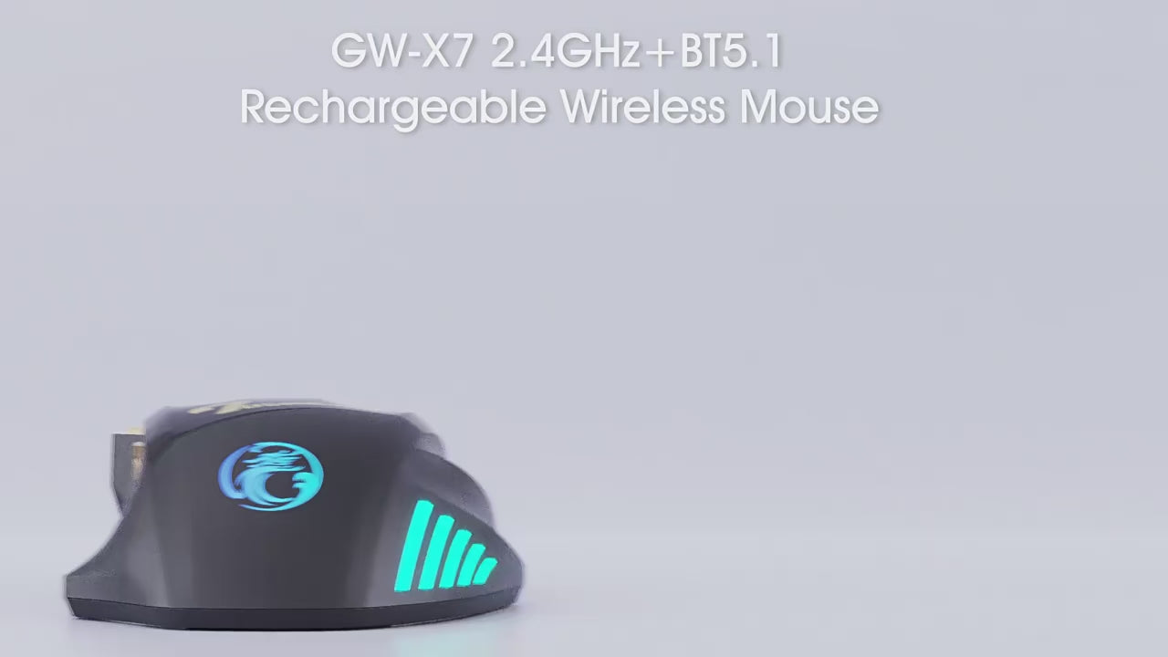 MOUSE GAMER INALAMBRICO IMICE GW X7 GAMING