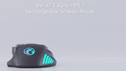 MOUSE GAMER INALAMBRICO IMICE GW X7 GAMING