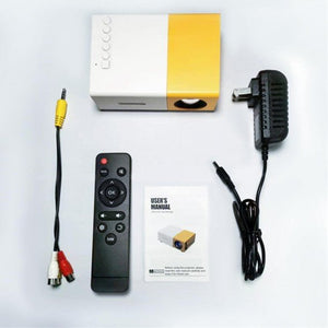 PROYECTOR LED AMARILLO CON BLANCO
