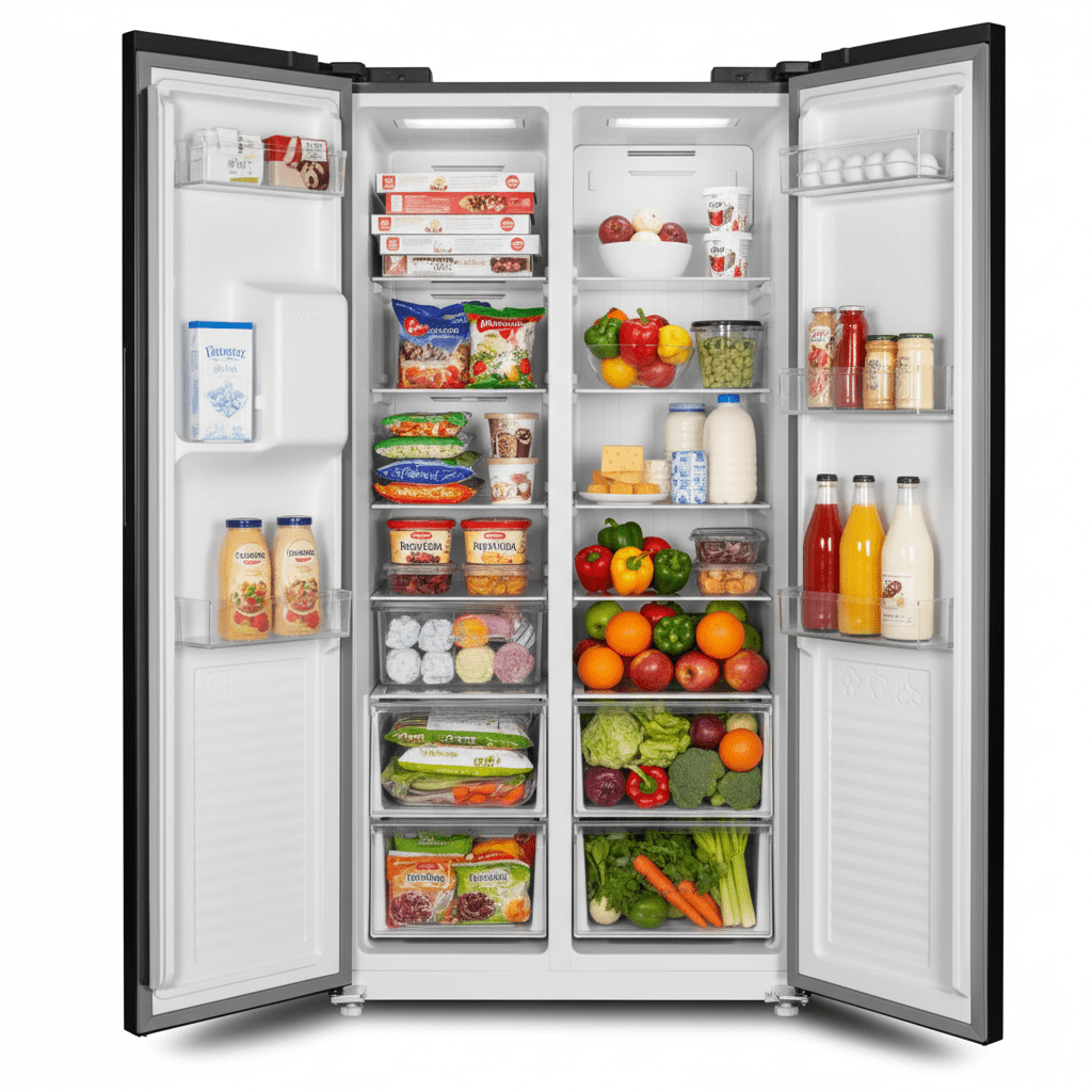 Refrigeradora Side by Side RCA 538L | Dispensador de Agua | Acero Inoxidable Refrigeradoras en Guayaquil Ecuador - New Store Gye