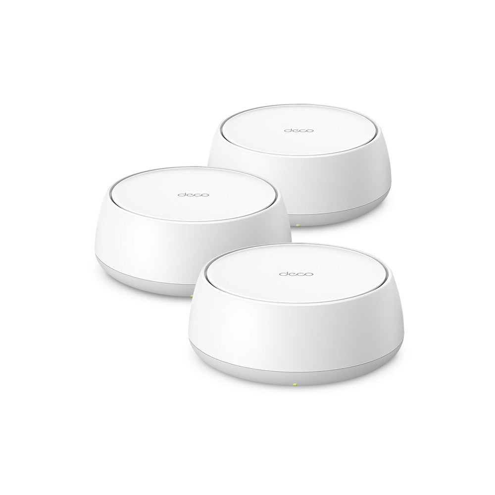 ROUTER TPLINK/DECO BE25- 3 PACK / WIFI 7/BE5000/ 2 PUERTOS DE 2.5 GBPS /CONECTA MAS DE 150 TECNOLOGÍA en Guayaquil Ecuador - NEW STORE
