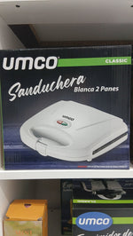 Sandwichera Umco 9568 750W 2 Rebanadas | Antiadherente · Blanco · Guayaquil Sandwichera en Guayaquil Ecuador - New Store Gye