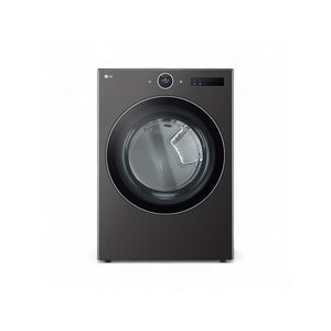 Secadora LG Eléctrica Carga Frontal 21 kg TurboSteam Negra | DF74BFXS6BE