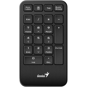 TECLADO GENIUS NUMERICO NUMPAD 1000 WIRELESS /NEGRO / ULTRADELGADO /SILENCIO /WIN 8/10 /MAC OS 10.