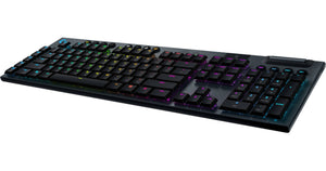 TECLADO MECANICO LOGITECH GAMING G915 WIRELESS RGB LIGHTSPEED FOR GAMING NEGRO