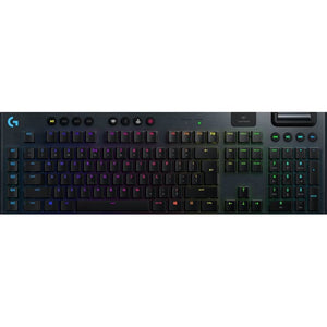 TECLADO MECANICO LOGITECH GAMING G915 WIRELESS RGB LIGHTSPEED FOR GAMING NEGRO