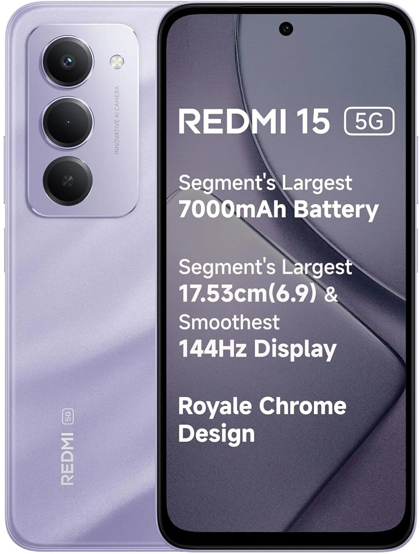 Xiaomi Redmi 15 6GB RAM 128GB | Pantalla 6.9" 144Hz · Batería 7000mAh · Guayaquil Celulares en Guayaquil Ecuador - New Store Gye
